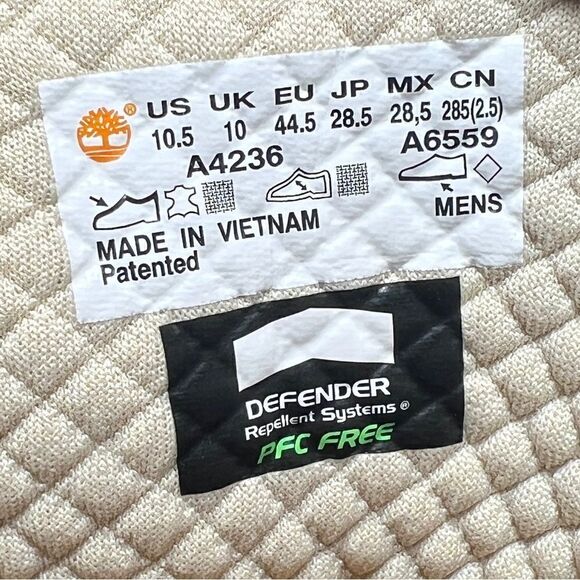 Timberland Mens Euro Hiker Jacquard Shell Toe Work Boots in Wheat 10.5 - Picture 9 of 9